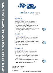 Mens eventos Hotel Beatriz Toledo Auditorium