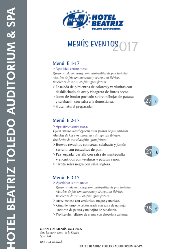 Mens eventos Hotel Beatriz Toledo Auditorium