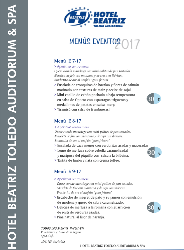 Mens eventos Hotel Beatriz Toledo Auditorium