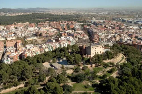 vista area jardines