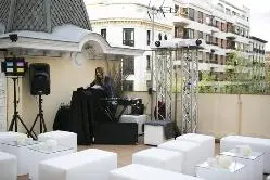 Terraza superior en La favorita